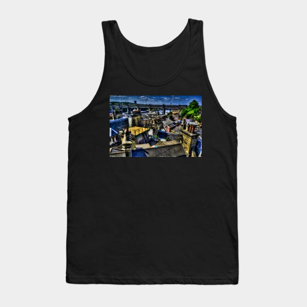 Quayside Rooftops At Newcastle Upon Tyne Tank Top by axp7884